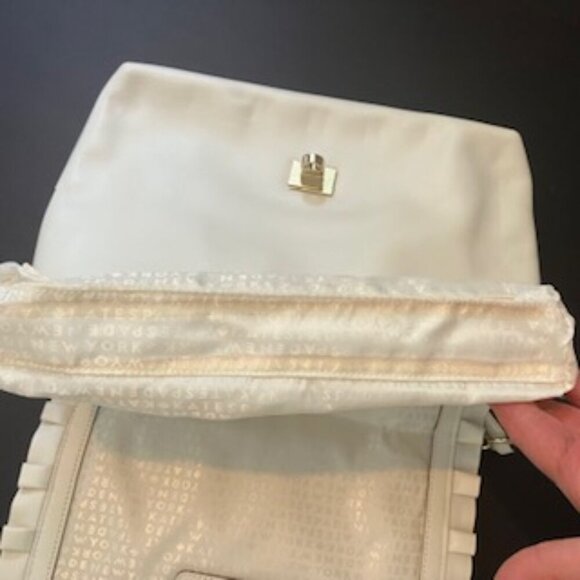 Kate Spade Daniella leather shoulder bag, color: Cement - Picture 7 of 12